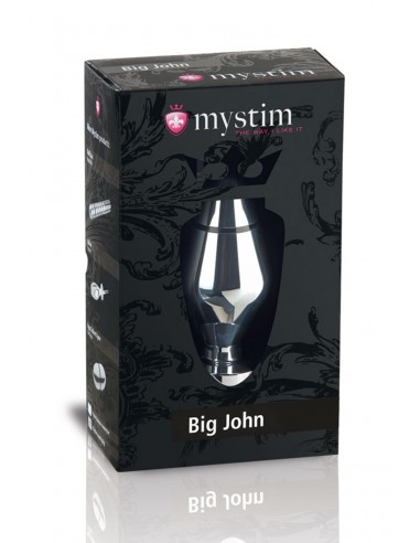  Plug électro-stimulation Big John XL - Mystim - Men Avenue - SexShop Gay