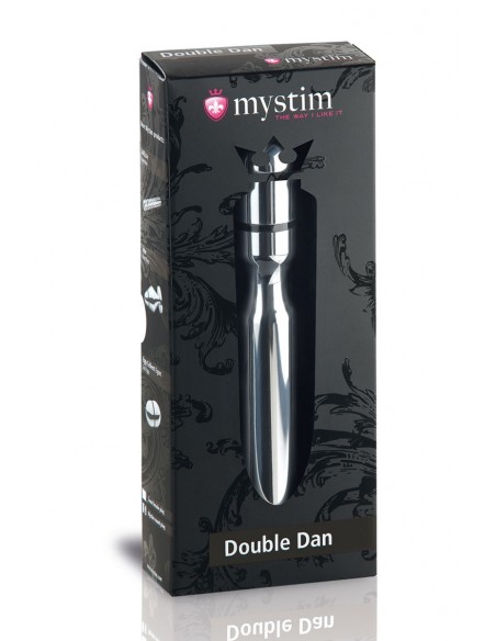  Gode électro-stimulation Double Dan - Mystim - Men Avenue - SexShop Gay