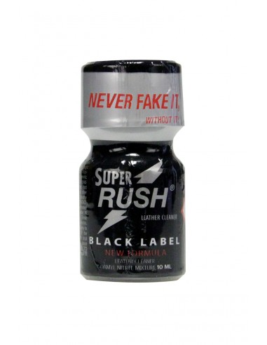  Poppers Super Rush Black Label 10ml - Men Avenue - SexShop Gay