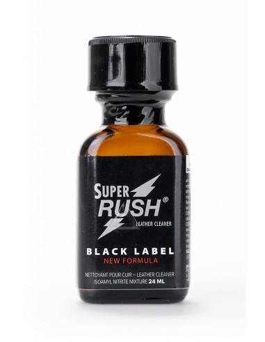  Poppers Super Rush Black Label 24 ml - Men Avenue - SexShop Gay