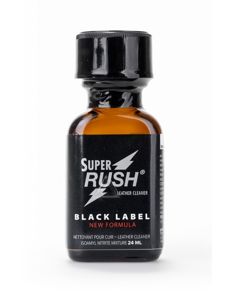  Poppers Super Rush Black Label 24 ml - Men Avenue - SexShop Gay