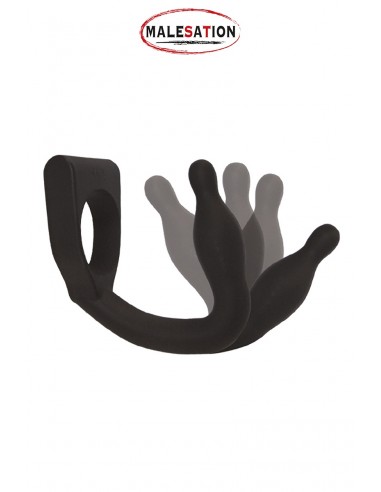 Cockring + Plug vibrant - Malesation - Men Avenue - SexShop Gay