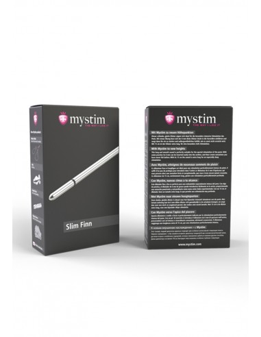  Sonde urétrale électro-stimulation Slim Finn - Mystim - Men Avenue - SexShop Gay