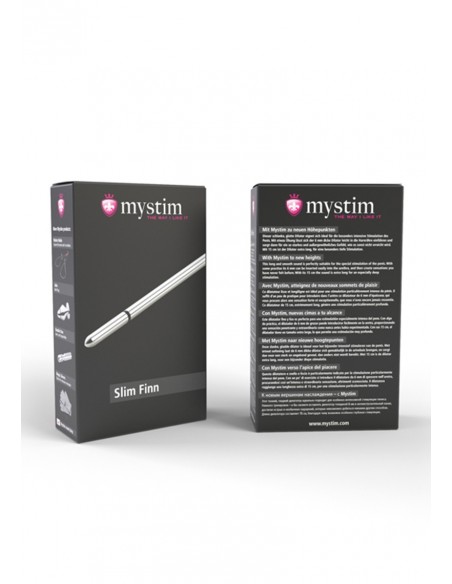  Sonde urétrale électro-stimulation Slim Finn - Mystim - Men Avenue - SexShop Gay