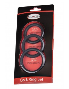  Set 3 CockRings silicone - Malesation - Men Avenue - SexShop Gay 2