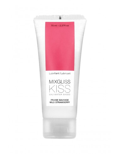  Mixgliss eau - Kiss fraise sauvage 70ml - Men Avenue - SexShop Gay