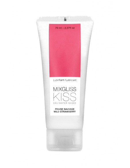  Mixgliss eau - Kiss fraise sauvage 70ml - Men Avenue - SexShop Gay