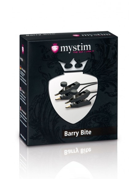  Pinces électro-stimulation Barry Bite - Mystim - Men Avenue - SexShop Gay