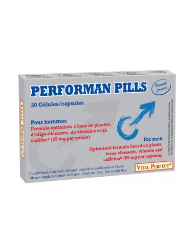  Performan Pills (20 gélules) - Men Avenue - SexShop Gay