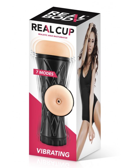  Masturbateur vibrant anus réaliste - Real Body - Men Avenue - SexShop Gay