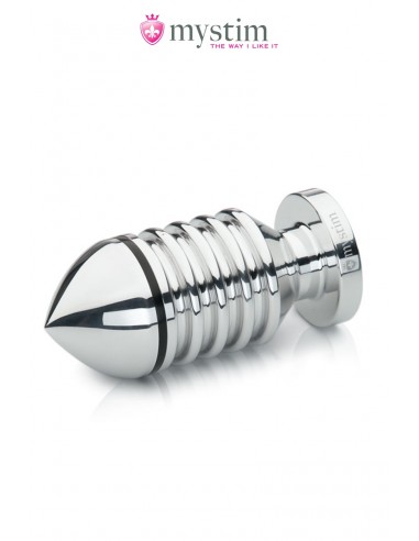  Plug électro-stimulation S Hector Helix - Mystim - Men Avenue - SexShop Gay