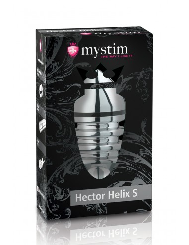  Plug électro-stimulation S Hector Helix - Mystim - Men Avenue - SexShop Gay