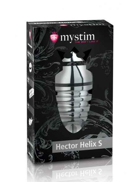  Plug électro-stimulation S Hector Helix - Mystim - Men Avenue - SexShop Gay