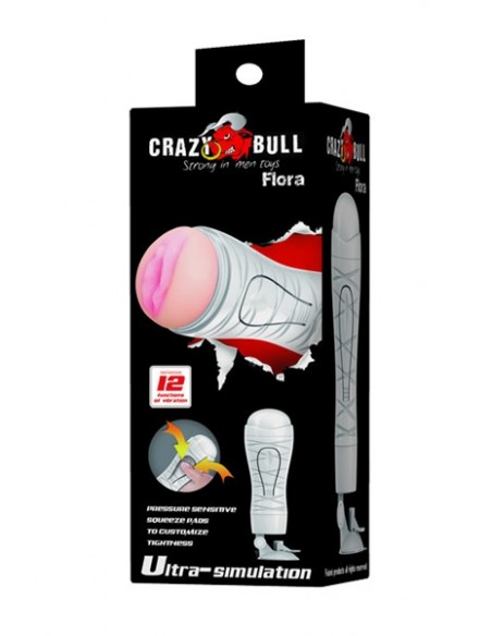  Masturbateur bouche vibrante - Crazy Bull - Men Avenue - SexShop Gay