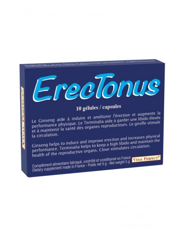  Erectonus Blue Pills (10 gélules) - Men Avenue - SexShop Gay