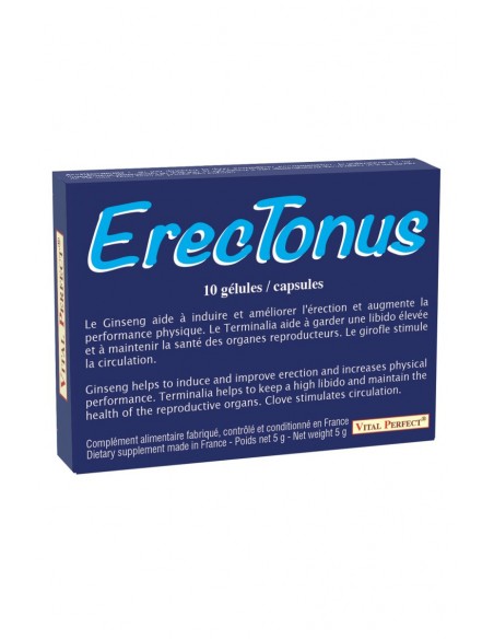  Erectonus Blue Pills (10 gélules) - Men Avenue - SexShop Gay