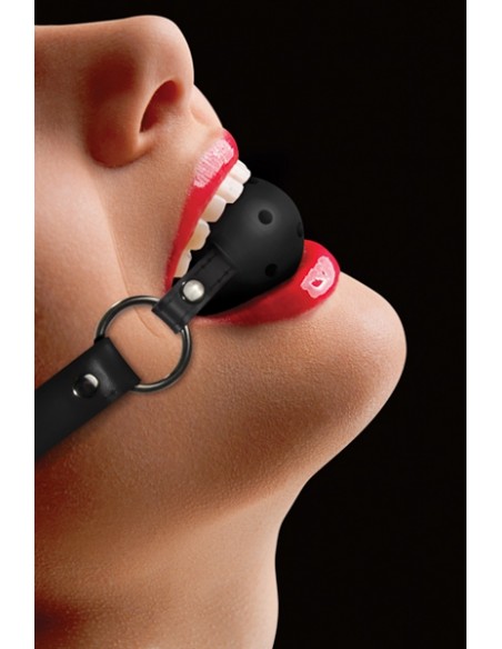  Gag Ball noir - Ouch! - Men Avenue - SexShop Gay