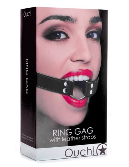  Baillon BDSM Ring Gag - Ouch! - Men Avenue - SexShop Gay
