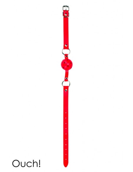  Gag Ball rouge - Ouch! - Men Avenue - SexShop Gay