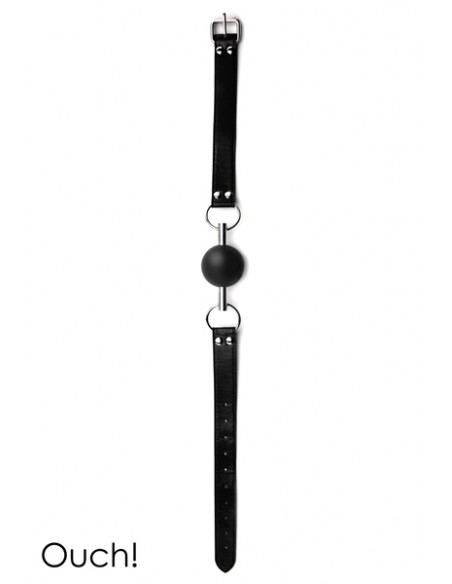 Solid Ball Gag noir - Ouch! - Men Avenue - SexShop Gay