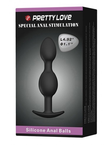  Silicone anal balls 12,5 cm - Men Avenue - SexShop Gay
