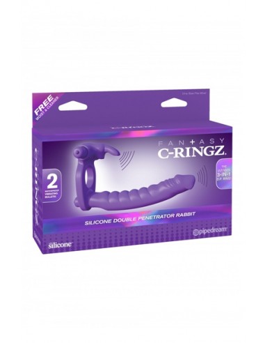  Cockring rabbit double pénétration - Men Avenue - SexShop Gay