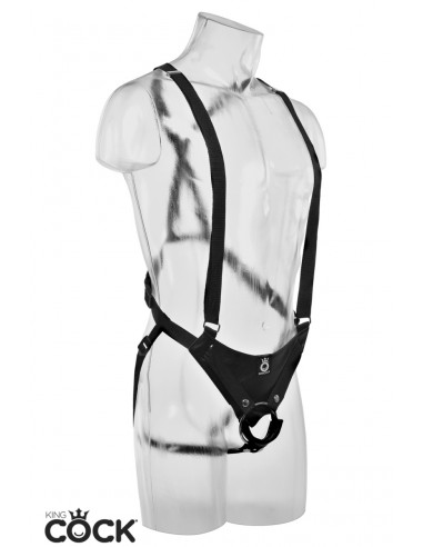  Gode ceinture creux 25 cm - chair - Men Avenue - SexShop Gay