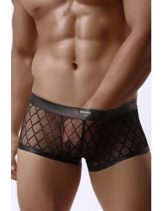  Boxer noir transparent - Men Avenue - SexShop Gay
