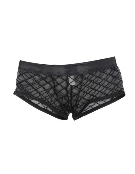  Boxer noir transparent - Men Avenue - SexShop Gay