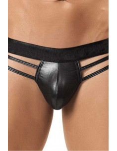  String noir wetlook - Men Avenue - SexShop Gay 2