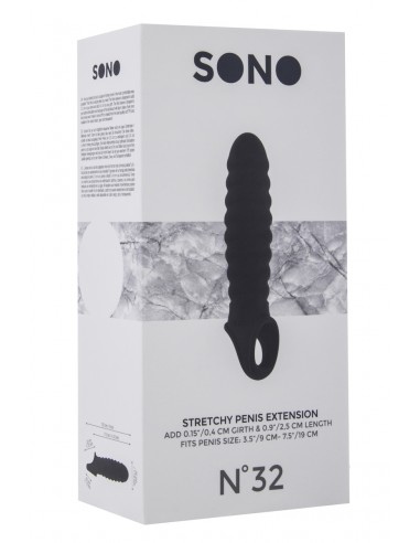  Gaine d'extension de pénis annelée SONO 32 - Men Avenue - SexShop Gay