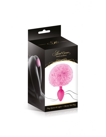 Plug queue de lapin - rose - Men Avenue - SexShop Gay