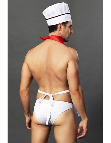  Tenue de cuisinier sexy - 4 pièces - Men Avenue - SexShop Gay