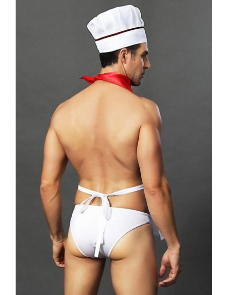  Tenue de cuisinier sexy - 4 pièces - Men Avenue - SexShop Gay