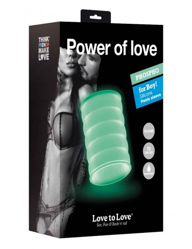  Gaine pour pénis Power of Love Phospho - Men Avenue - SexShop Gay