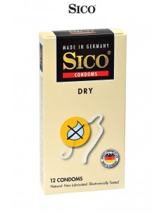  12 préservatifs Sico DRY - Men Avenue - SexShop Gay