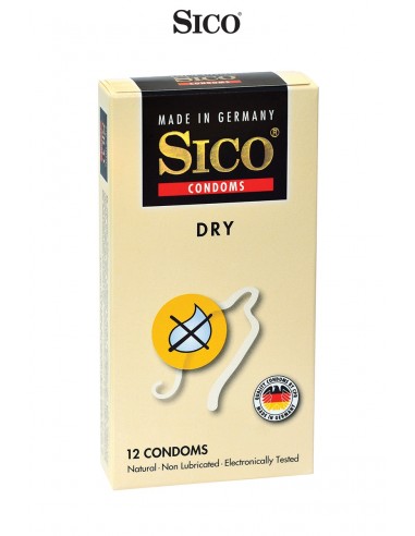  12 préservatifs Sico DRY - Men Avenue - SexShop Gay