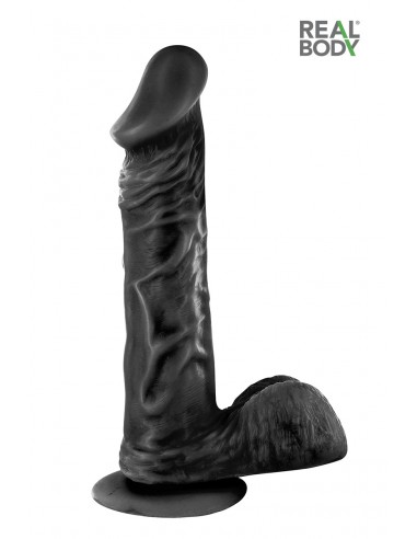  Gode réaliste 21 cm - Real Jayson Noir - Men Avenue - SexShop Gay