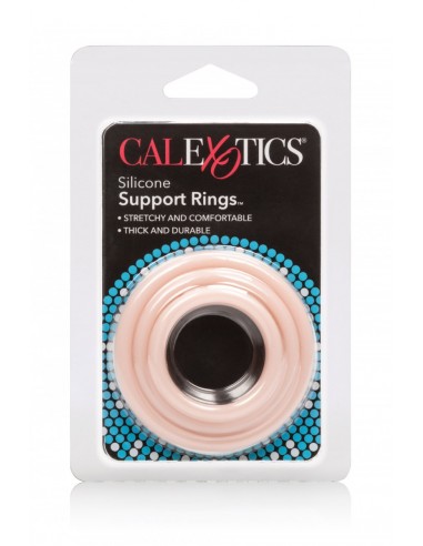  Pack 3 anneaux Silicone - Calexotics - Men Avenue - SexShop Gay