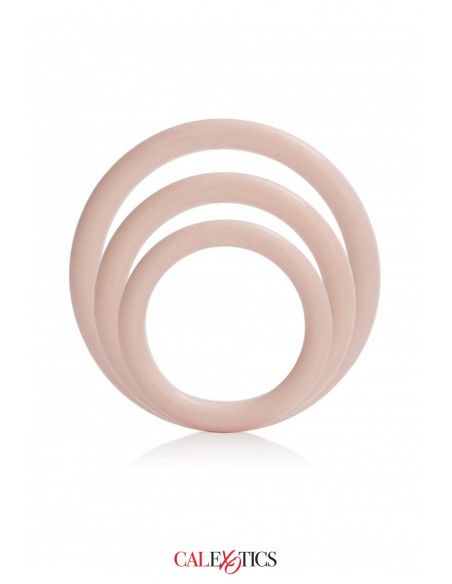  Pack 3 anneaux Silicone - Calexotics - Men Avenue - SexShop Gay