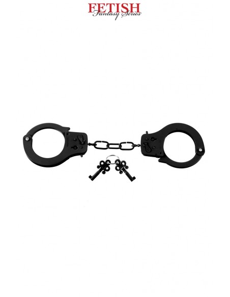  Menottes métal Designer Cuffs - noir - Men Avenue - SexShop Gay
