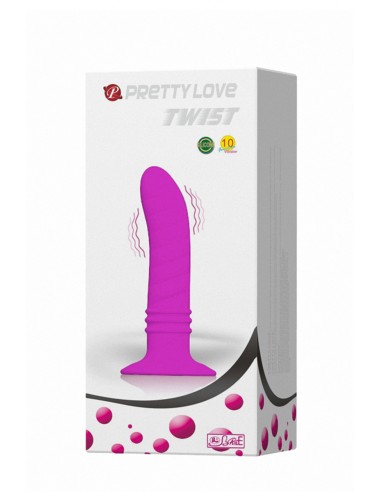  Plug anal vibrant Twist - Pretty Love - Men Avenue - SexShop Gay