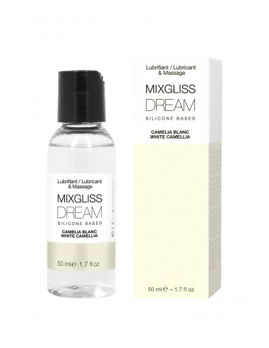  Mixgliss silicone - Camelia blanc - 50ml - Men Avenue - SexShop Gay