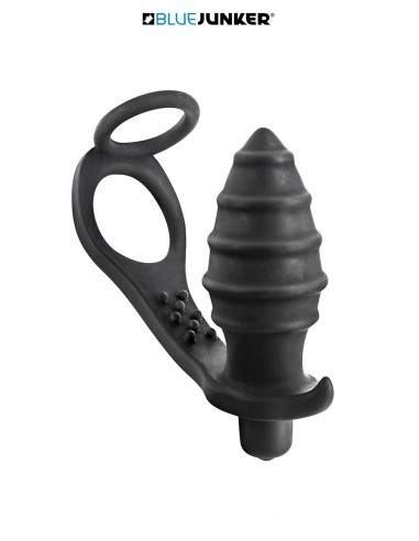  Plug anal vibrant et cockring - Men Avenue - SexShop Gay