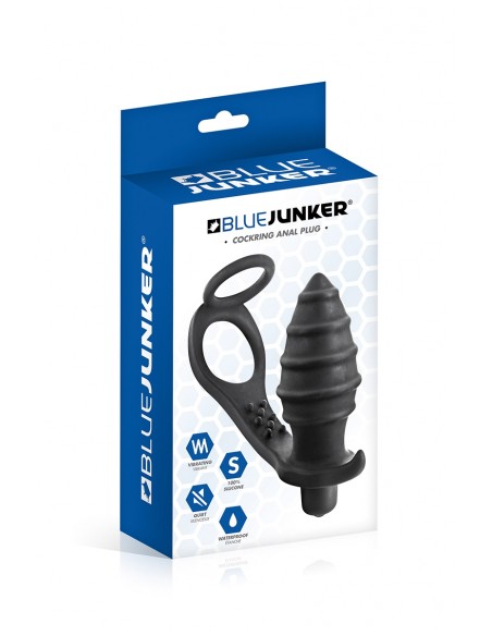  Plug anal vibrant et cockring - Men Avenue - SexShop Gay