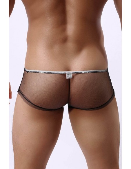  Slip noir transparent - Paris Hollywood - Men Avenue - SexShop Gay