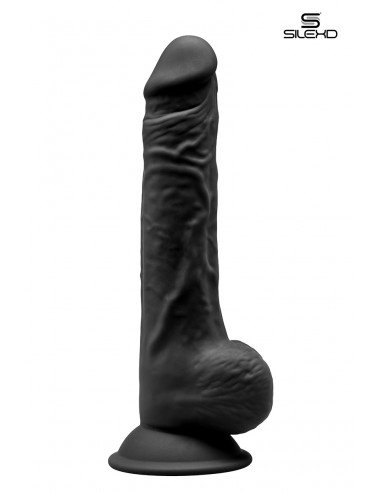  Gode double densité noir 24 cm - Modèle 3 - Men Avenue - SexShop Gay