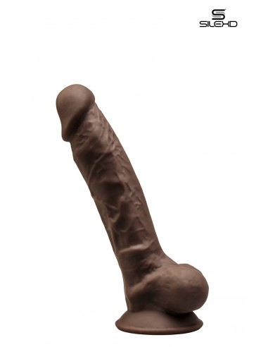  Gode double densité chocolat 17,5 cm - Modèle 1 - Men Avenue - SexShop Gay