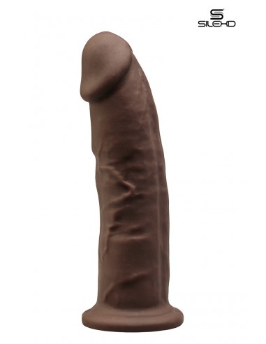  Gode double densité chocolat 23 cm - Modèle 2 - Men Avenue - SexShop Gay