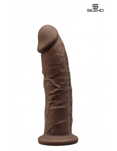  Gode double densité chocolat 19 cm - Modèle 2 - Men Avenue - SexShop Gay